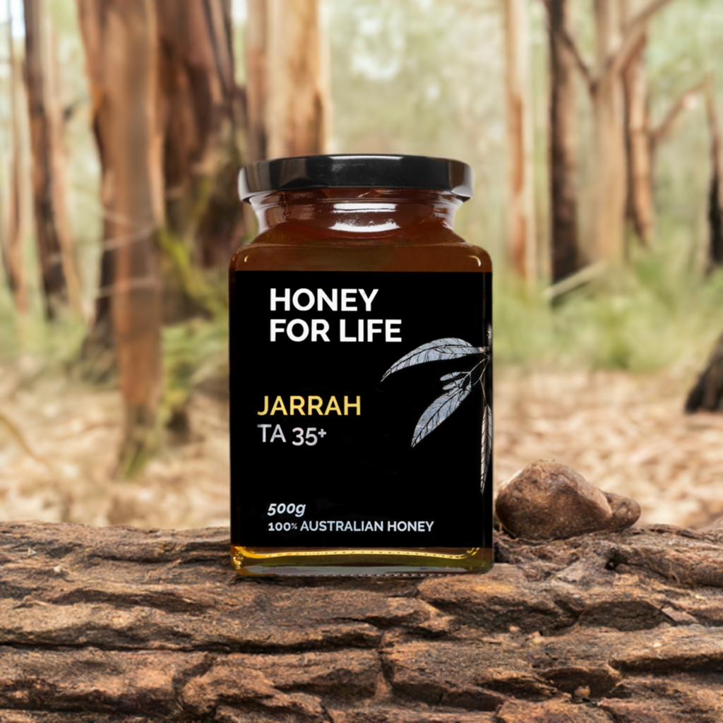 RAW ACTIVE JARRAH HONEY