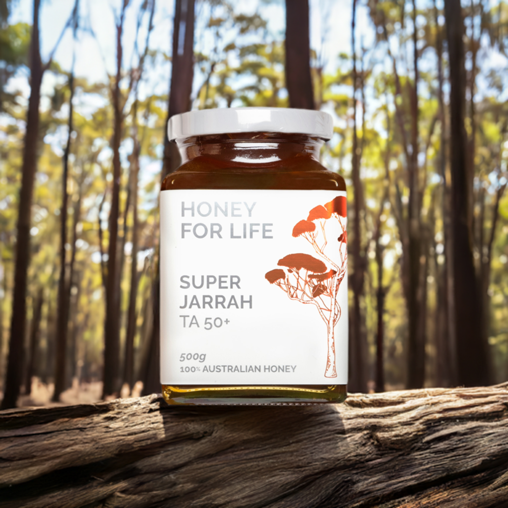 RAW ACTIVE JARRAH HONEY